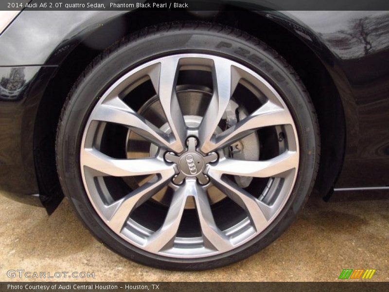 Phantom Black Pearl / Black 2014 Audi A6 2.0T quattro Sedan