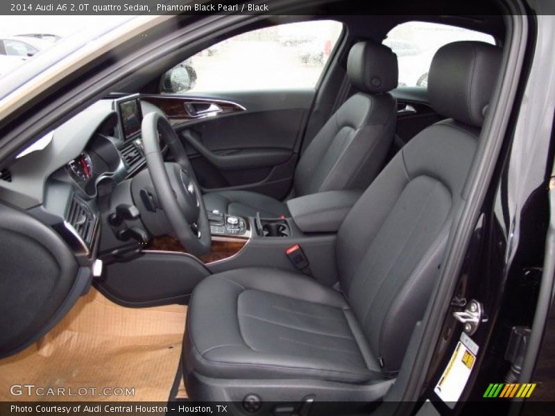 Phantom Black Pearl / Black 2014 Audi A6 2.0T quattro Sedan