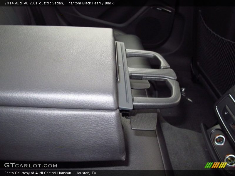 Phantom Black Pearl / Black 2014 Audi A6 2.0T quattro Sedan