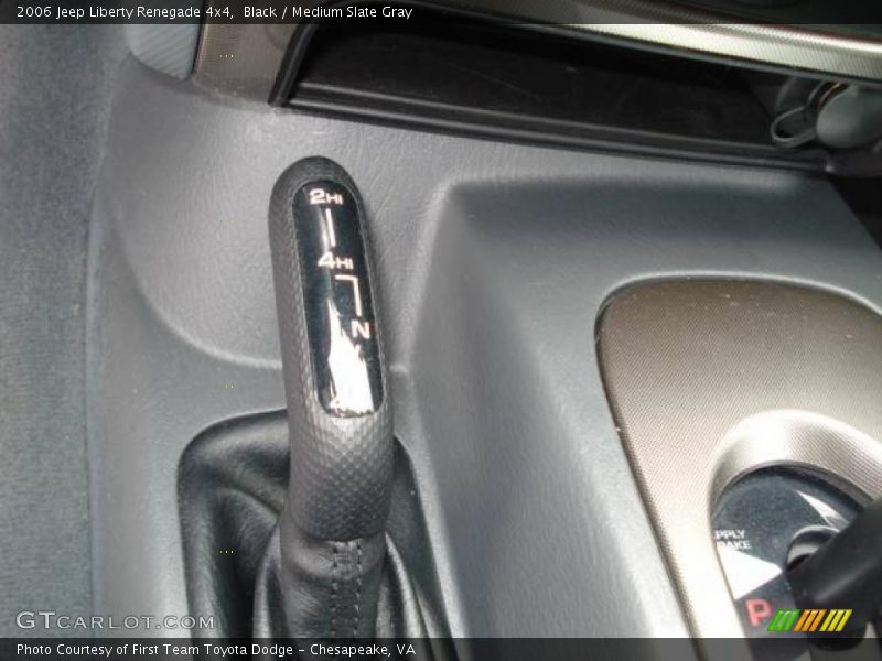 Black / Medium Slate Gray 2006 Jeep Liberty Renegade 4x4