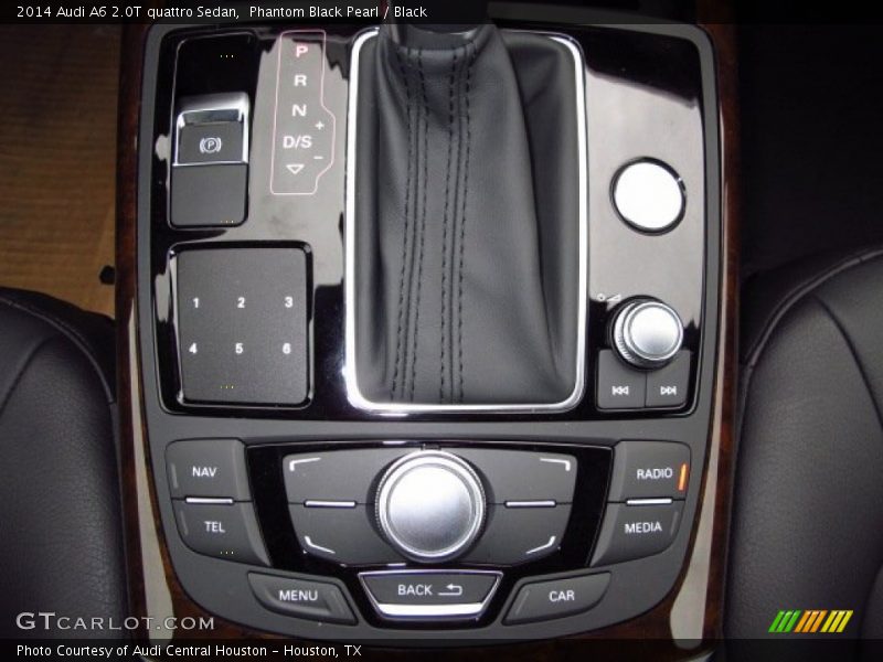 Phantom Black Pearl / Black 2014 Audi A6 2.0T quattro Sedan