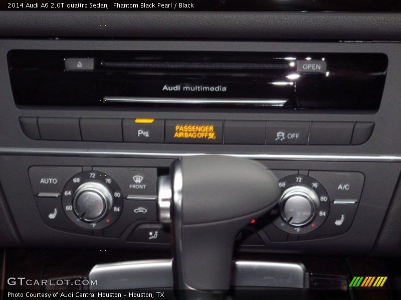Phantom Black Pearl / Black 2014 Audi A6 2.0T quattro Sedan