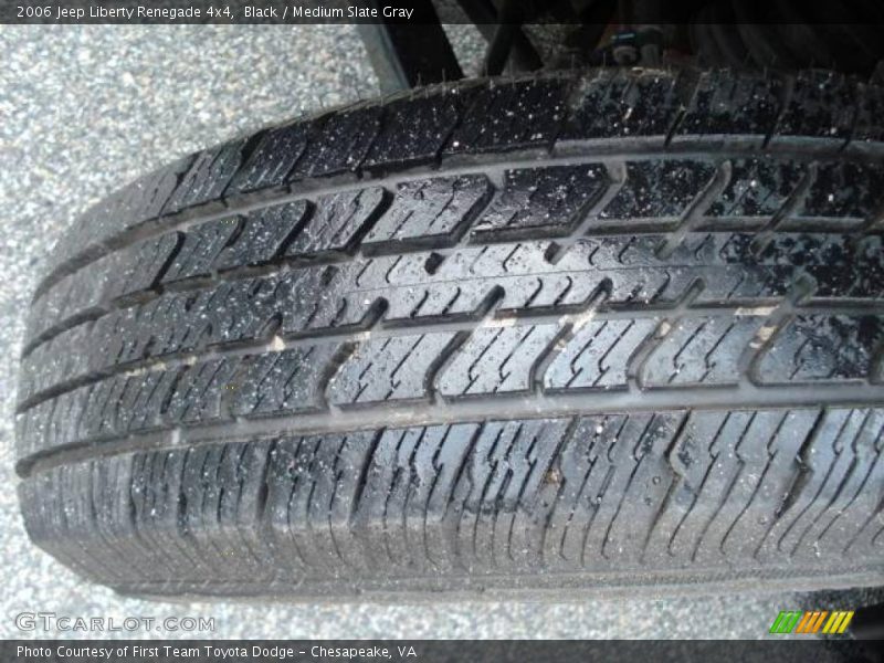 Black / Medium Slate Gray 2006 Jeep Liberty Renegade 4x4