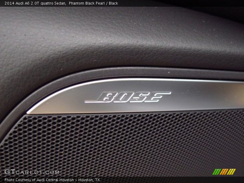 Phantom Black Pearl / Black 2014 Audi A6 2.0T quattro Sedan