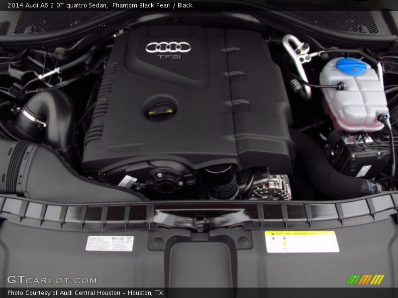 Phantom Black Pearl / Black 2014 Audi A6 2.0T quattro Sedan