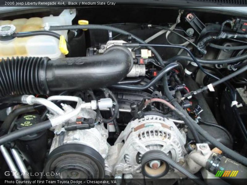 Black / Medium Slate Gray 2006 Jeep Liberty Renegade 4x4