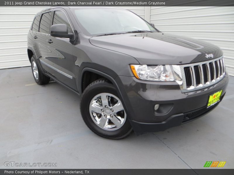 Dark Charcoal Pearl / Dark Graystone/Medium Graystone 2011 Jeep Grand Cherokee Laredo