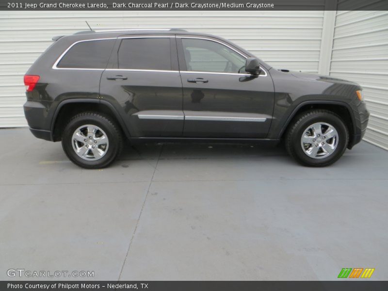 Dark Charcoal Pearl / Dark Graystone/Medium Graystone 2011 Jeep Grand Cherokee Laredo