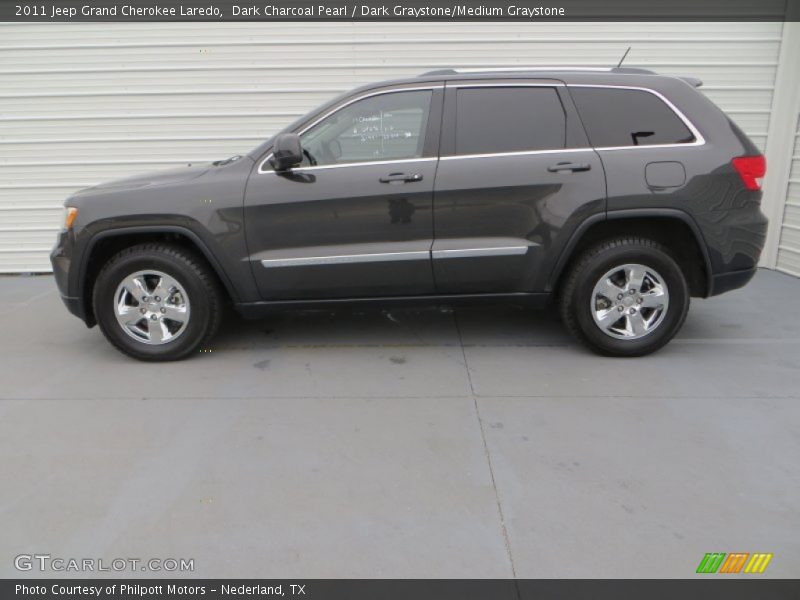 Dark Charcoal Pearl / Dark Graystone/Medium Graystone 2011 Jeep Grand Cherokee Laredo