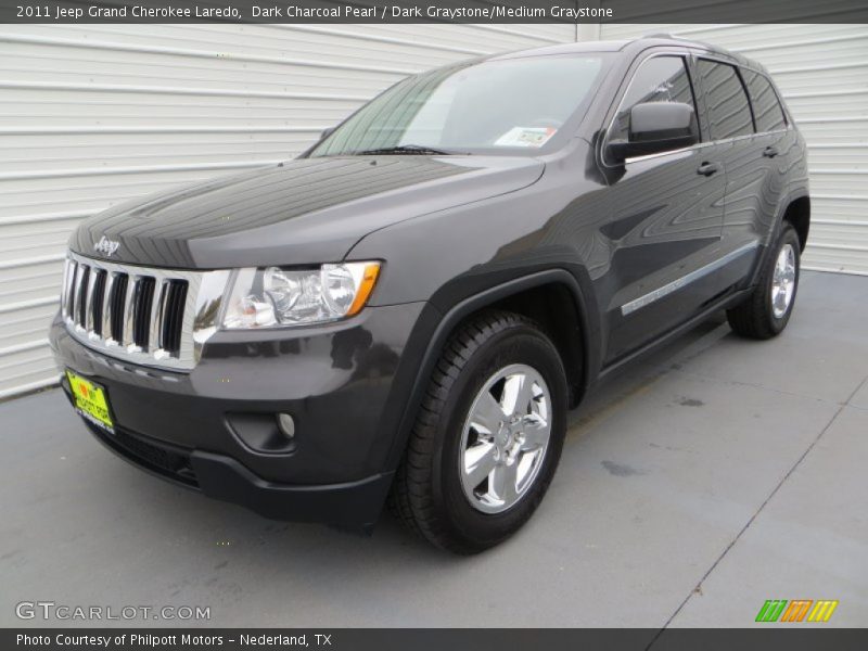 Dark Charcoal Pearl / Dark Graystone/Medium Graystone 2011 Jeep Grand Cherokee Laredo