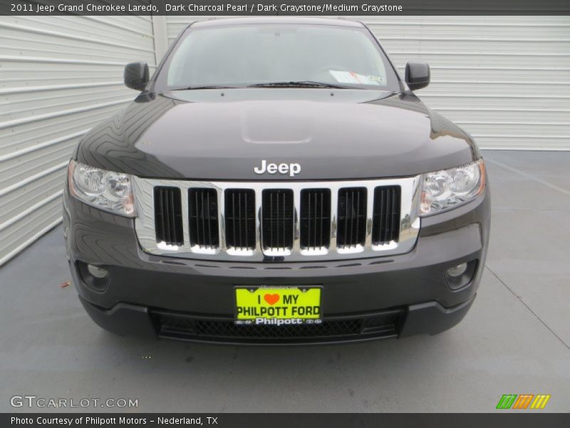 Dark Charcoal Pearl / Dark Graystone/Medium Graystone 2011 Jeep Grand Cherokee Laredo