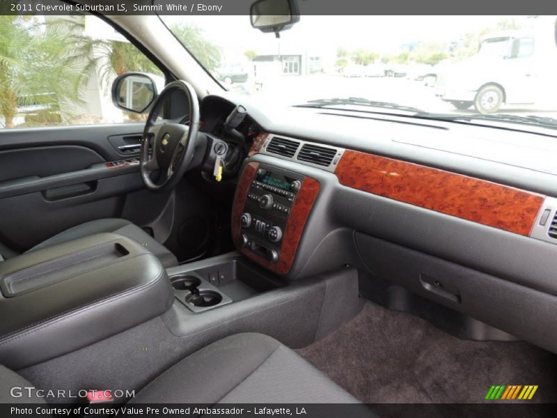 Summit White / Ebony 2011 Chevrolet Suburban LS