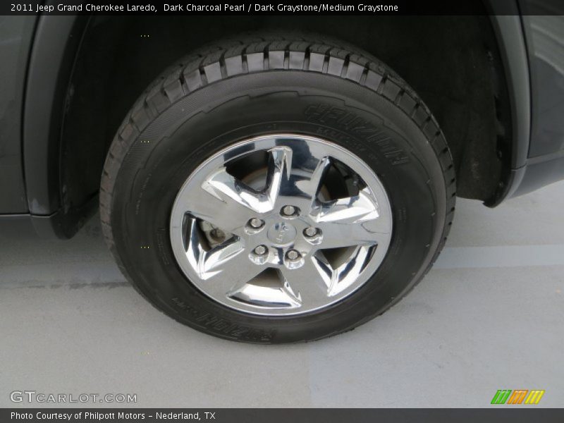 Dark Charcoal Pearl / Dark Graystone/Medium Graystone 2011 Jeep Grand Cherokee Laredo
