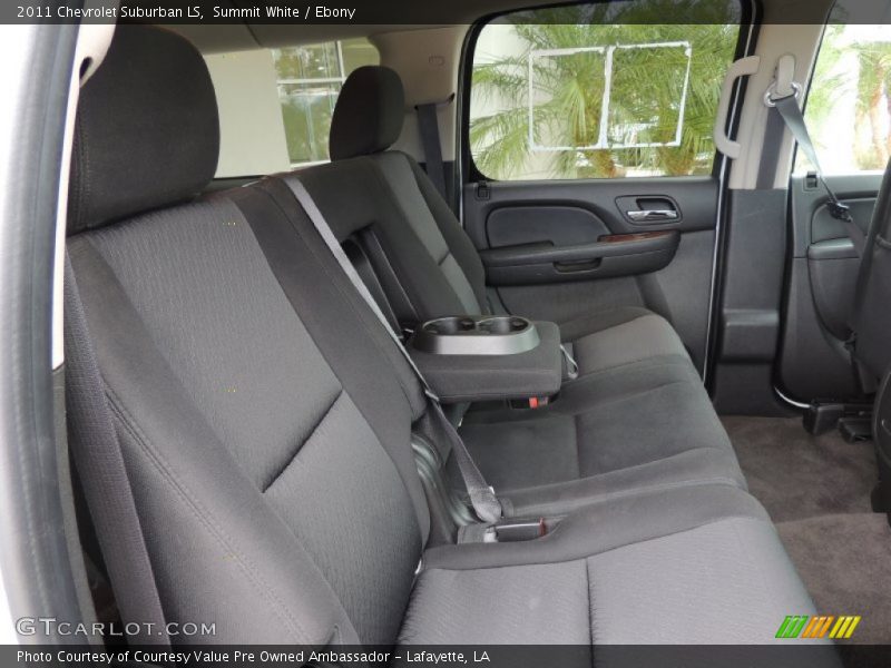Summit White / Ebony 2011 Chevrolet Suburban LS