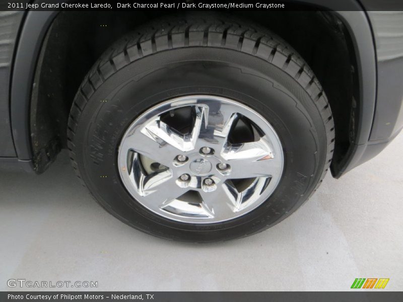 Dark Charcoal Pearl / Dark Graystone/Medium Graystone 2011 Jeep Grand Cherokee Laredo