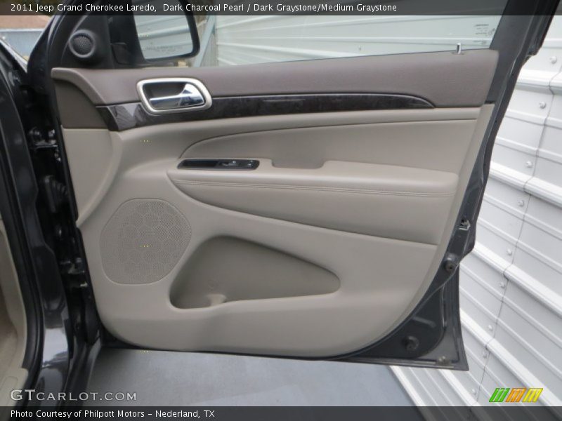 Dark Charcoal Pearl / Dark Graystone/Medium Graystone 2011 Jeep Grand Cherokee Laredo