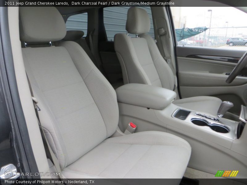 Dark Charcoal Pearl / Dark Graystone/Medium Graystone 2011 Jeep Grand Cherokee Laredo