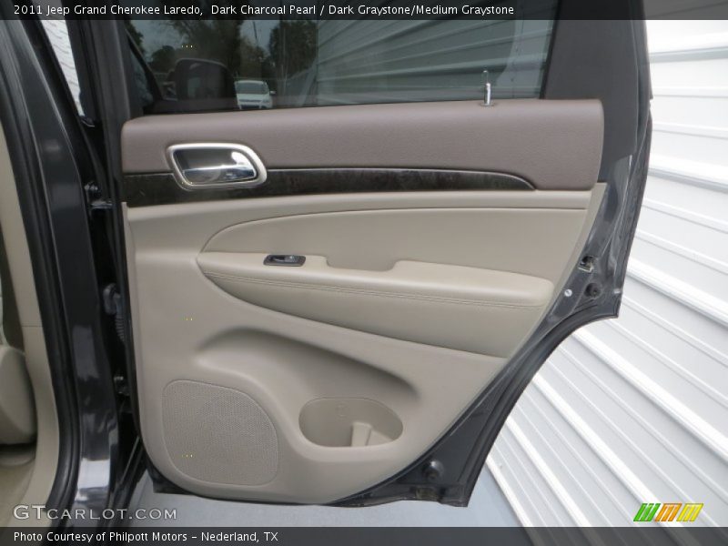 Dark Charcoal Pearl / Dark Graystone/Medium Graystone 2011 Jeep Grand Cherokee Laredo