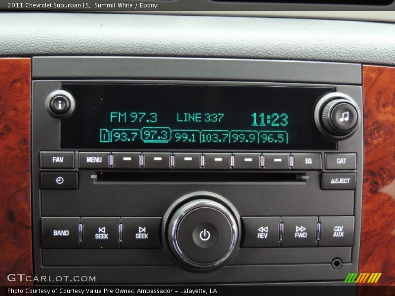 Summit White / Ebony 2011 Chevrolet Suburban LS