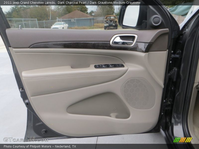 Dark Charcoal Pearl / Dark Graystone/Medium Graystone 2011 Jeep Grand Cherokee Laredo