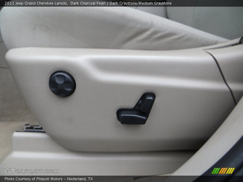 Dark Charcoal Pearl / Dark Graystone/Medium Graystone 2011 Jeep Grand Cherokee Laredo