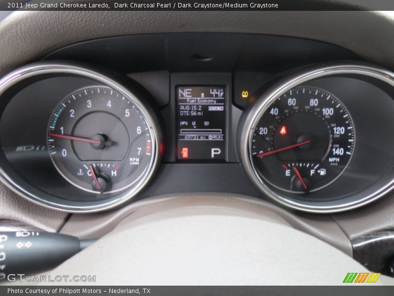 Dark Charcoal Pearl / Dark Graystone/Medium Graystone 2011 Jeep Grand Cherokee Laredo