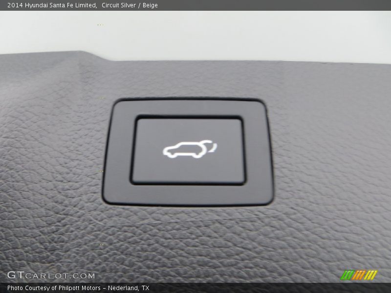 Circuit Silver / Beige 2014 Hyundai Santa Fe Limited