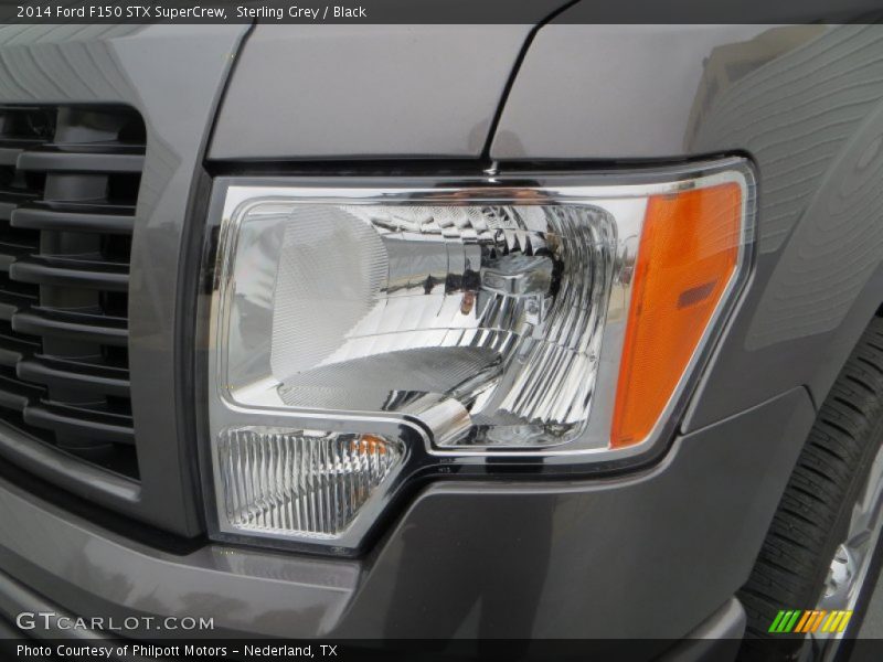 Sterling Grey / Black 2014 Ford F150 STX SuperCrew