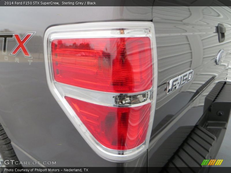 Sterling Grey / Black 2014 Ford F150 STX SuperCrew