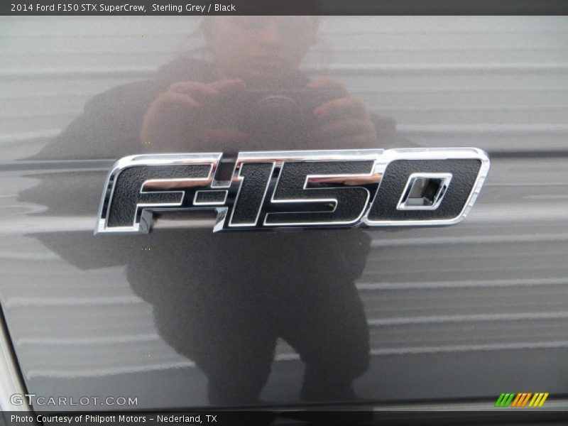 Sterling Grey / Black 2014 Ford F150 STX SuperCrew