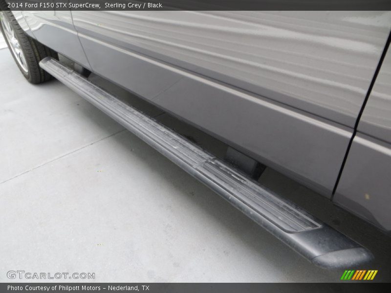 Sterling Grey / Black 2014 Ford F150 STX SuperCrew