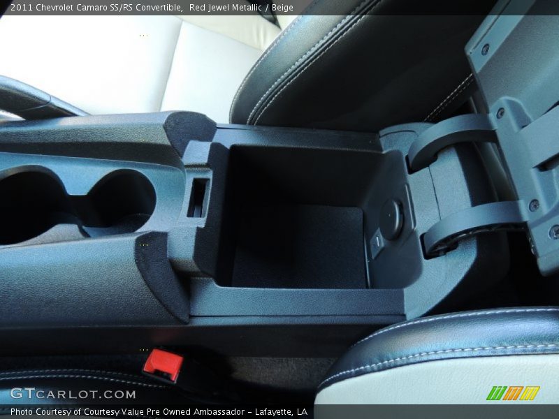 Red Jewel Metallic / Beige 2011 Chevrolet Camaro SS/RS Convertible