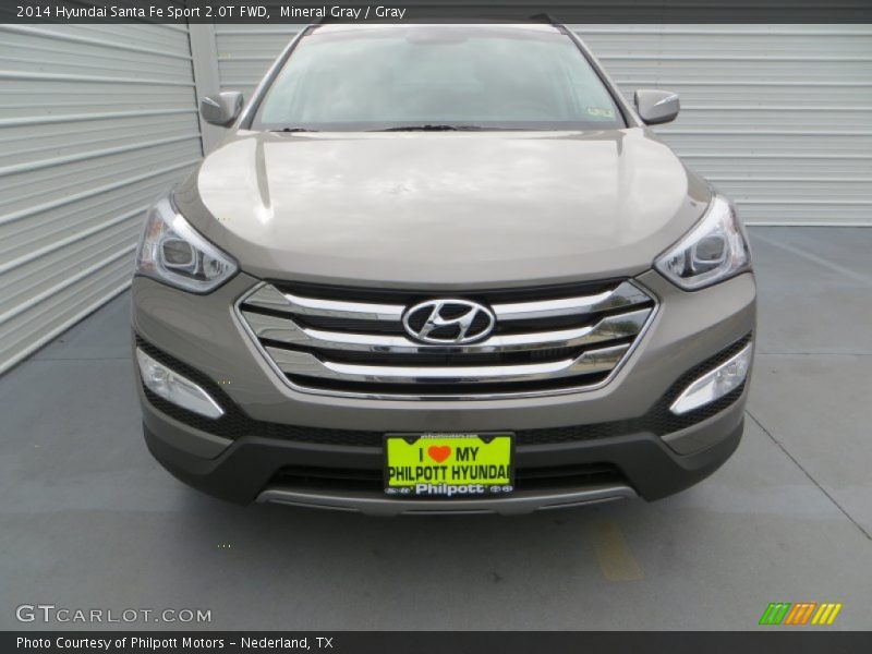 Mineral Gray / Gray 2014 Hyundai Santa Fe Sport 2.0T FWD