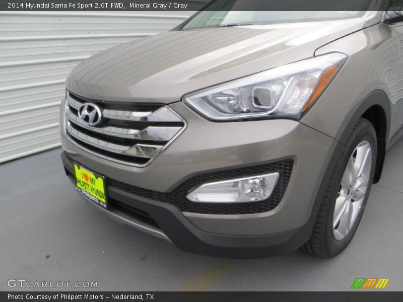 Mineral Gray / Gray 2014 Hyundai Santa Fe Sport 2.0T FWD