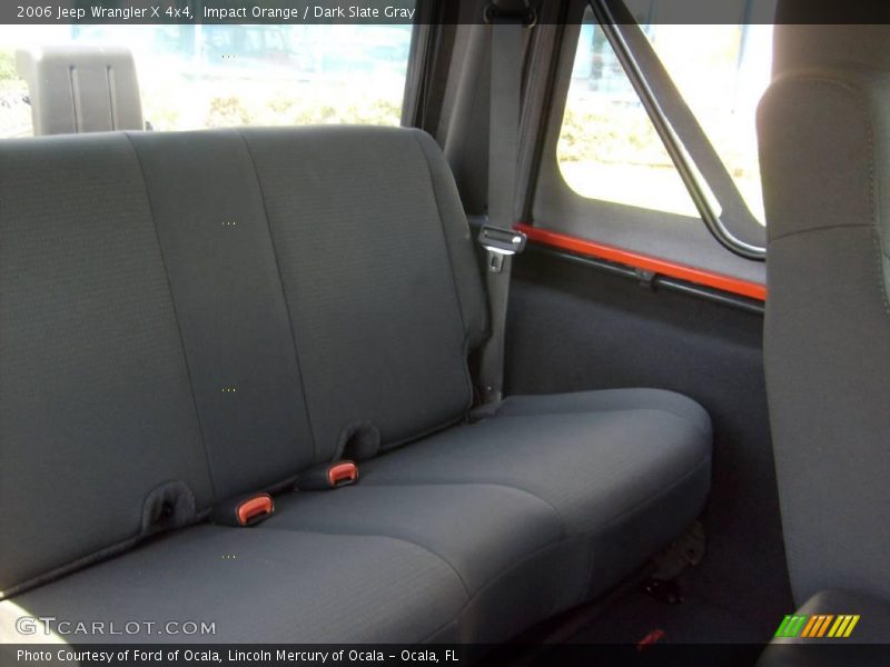 Impact Orange / Dark Slate Gray 2006 Jeep Wrangler X 4x4