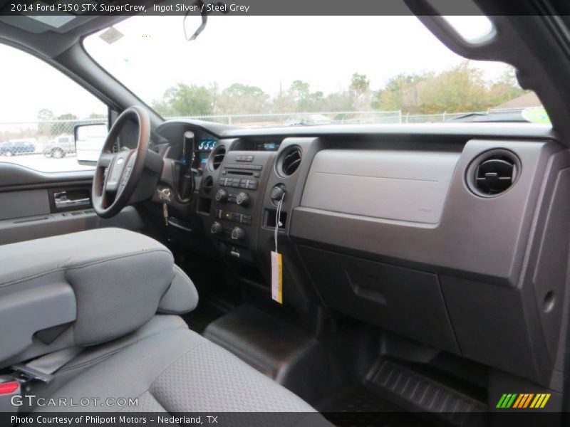 Ingot Silver / Steel Grey 2014 Ford F150 STX SuperCrew