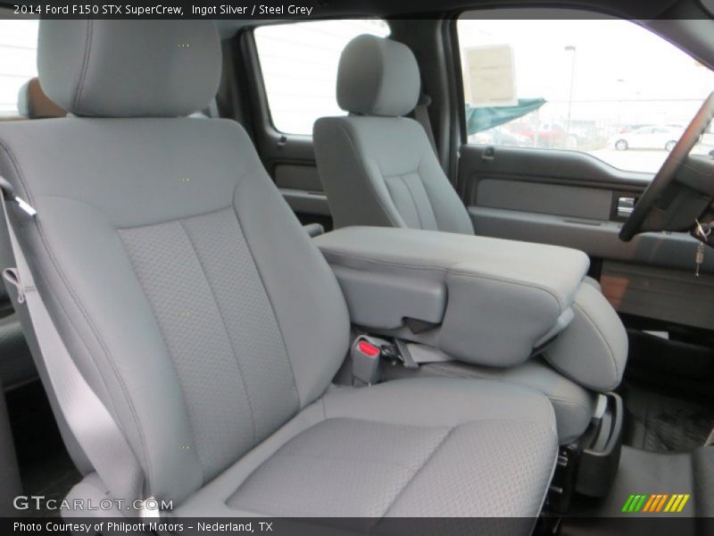 Ingot Silver / Steel Grey 2014 Ford F150 STX SuperCrew