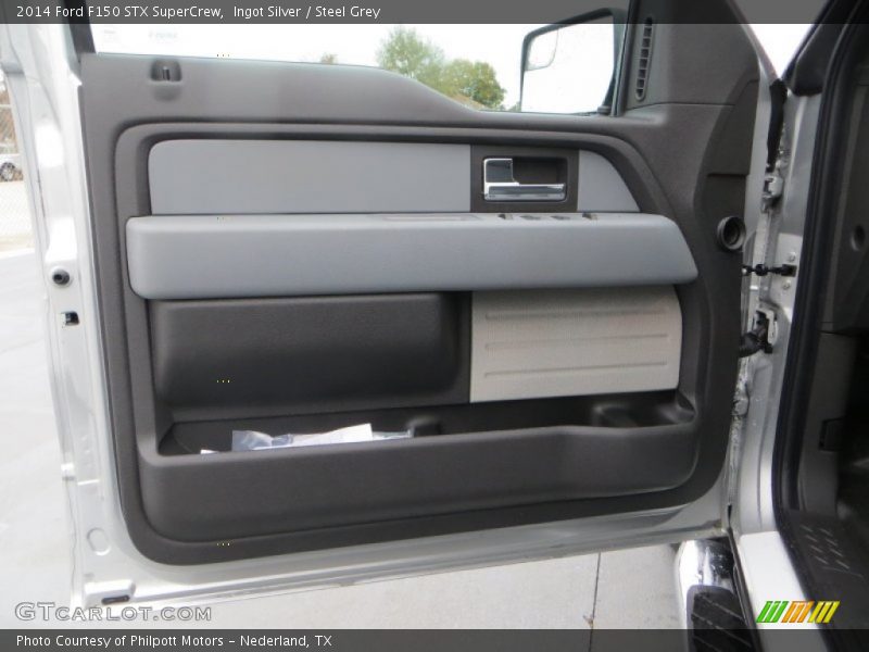 Ingot Silver / Steel Grey 2014 Ford F150 STX SuperCrew
