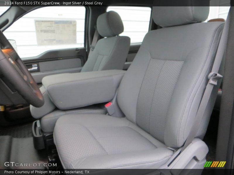 Ingot Silver / Steel Grey 2014 Ford F150 STX SuperCrew