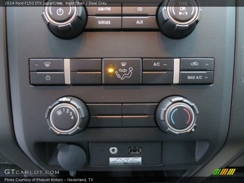 Ingot Silver / Steel Grey 2014 Ford F150 STX SuperCrew