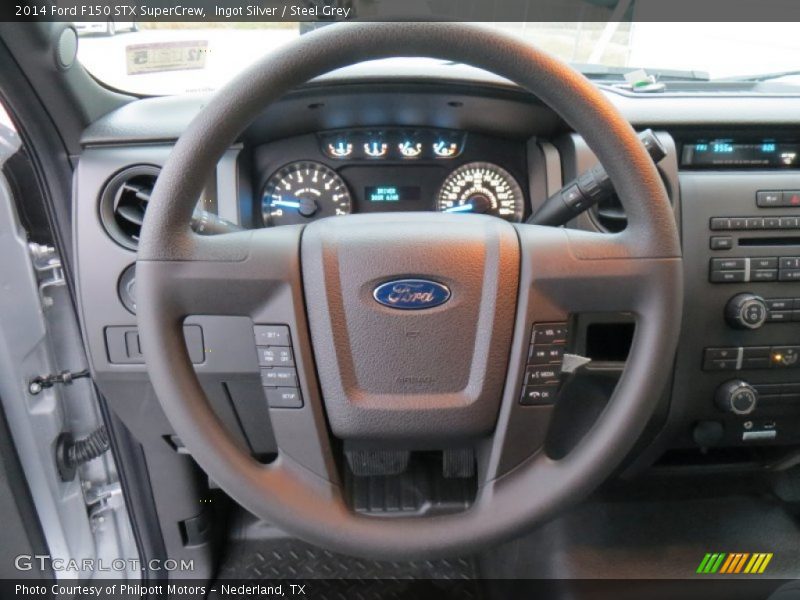 Ingot Silver / Steel Grey 2014 Ford F150 STX SuperCrew