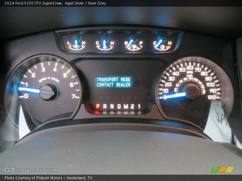 Ingot Silver / Steel Grey 2014 Ford F150 STX SuperCrew