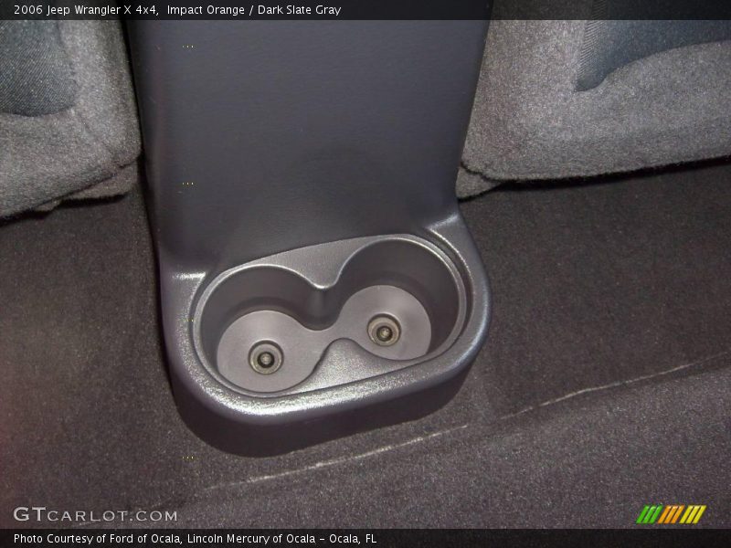 Impact Orange / Dark Slate Gray 2006 Jeep Wrangler X 4x4
