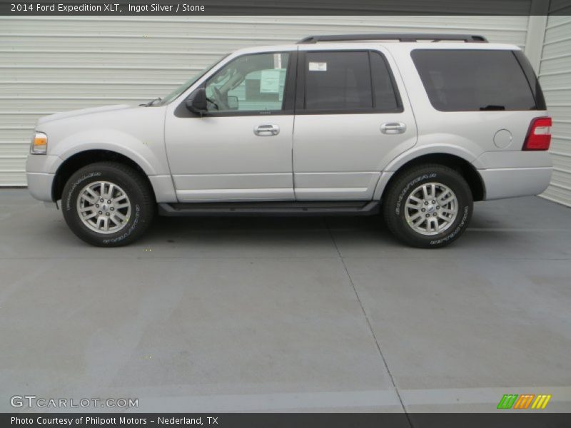 Ingot Silver / Stone 2014 Ford Expedition XLT