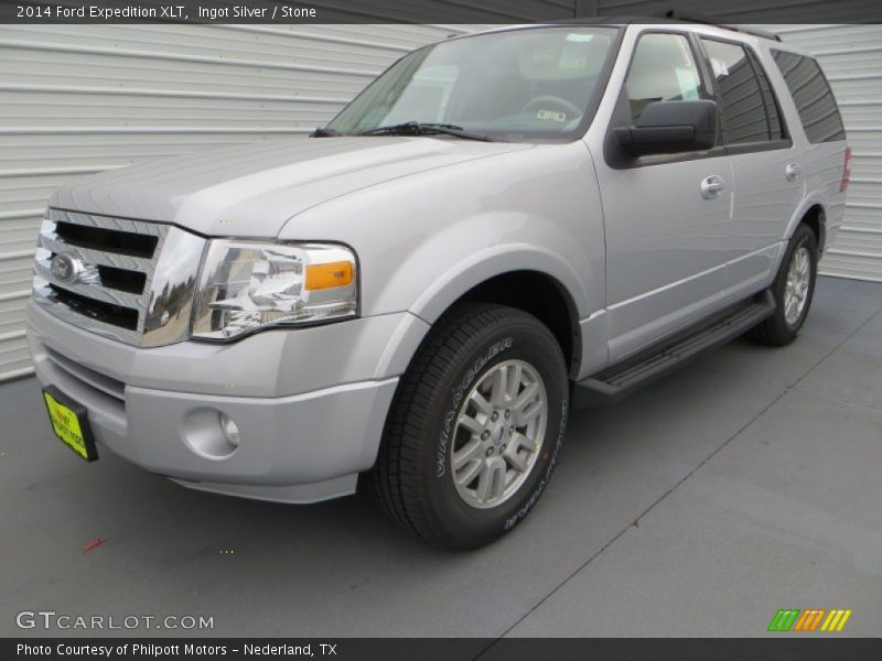 Ingot Silver / Stone 2014 Ford Expedition XLT