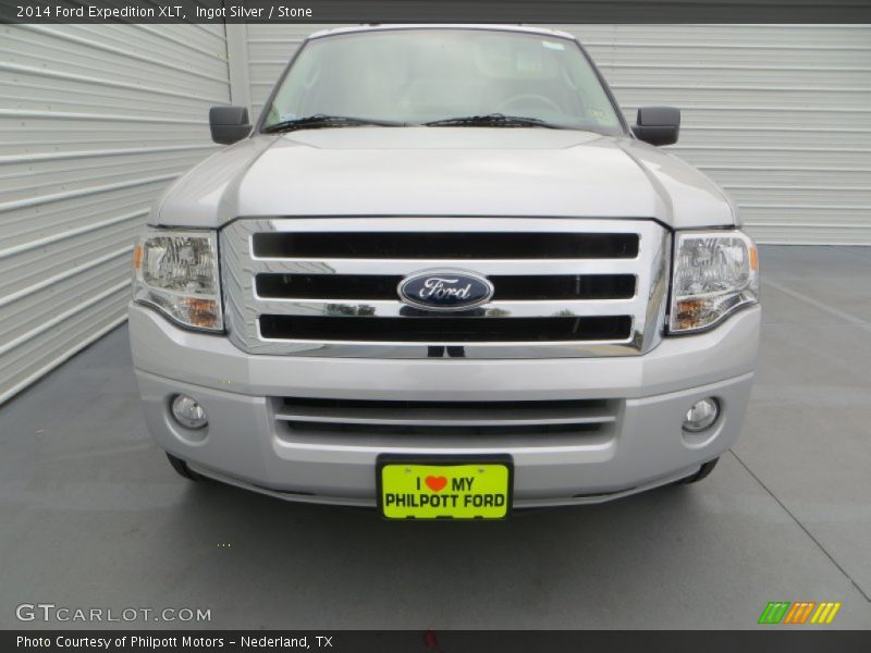 Ingot Silver / Stone 2014 Ford Expedition XLT
