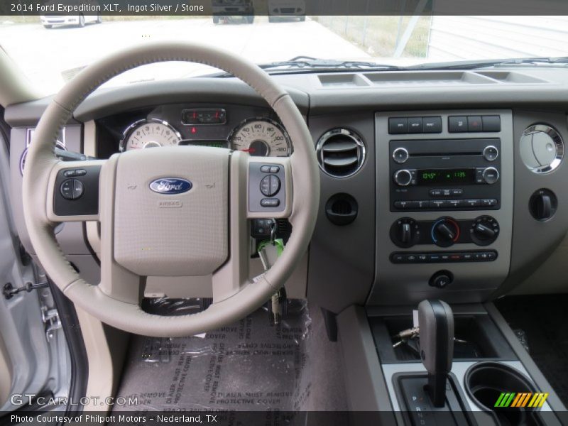 Ingot Silver / Stone 2014 Ford Expedition XLT