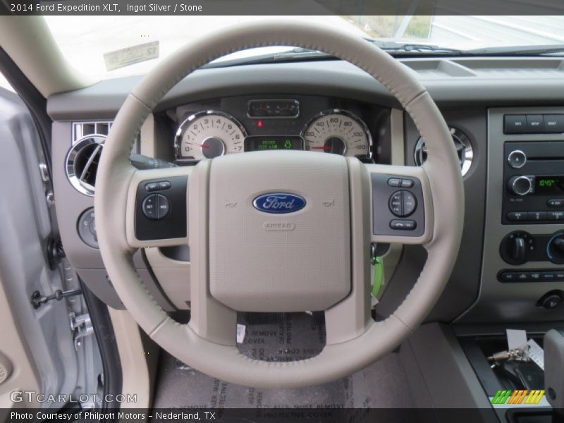 Ingot Silver / Stone 2014 Ford Expedition XLT