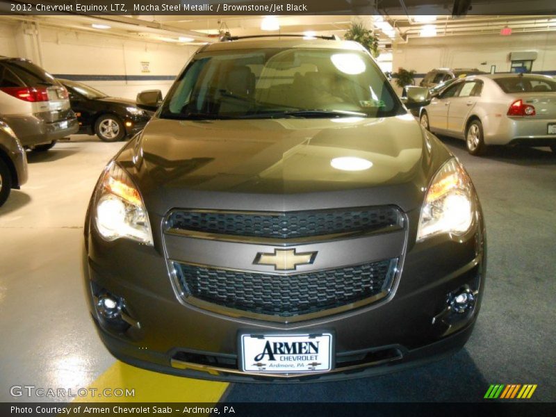 Mocha Steel Metallic / Brownstone/Jet Black 2012 Chevrolet Equinox LTZ