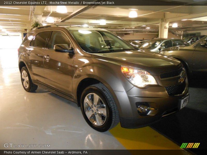 Mocha Steel Metallic / Brownstone/Jet Black 2012 Chevrolet Equinox LTZ